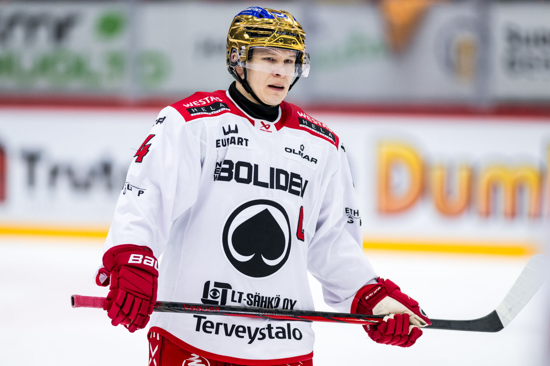 Porin Ässien hyökkääjä Jan-Mikael Järvinen pelaa vahvaa kautta sarjakärjen riveissä. Kuva: Riku Laukkanen.