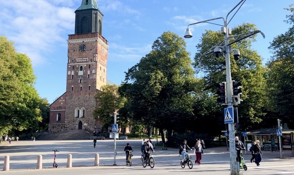 Turun tuomiokirkko on osa Turun pitkää historiaa. Kuva: Elina Oksanen