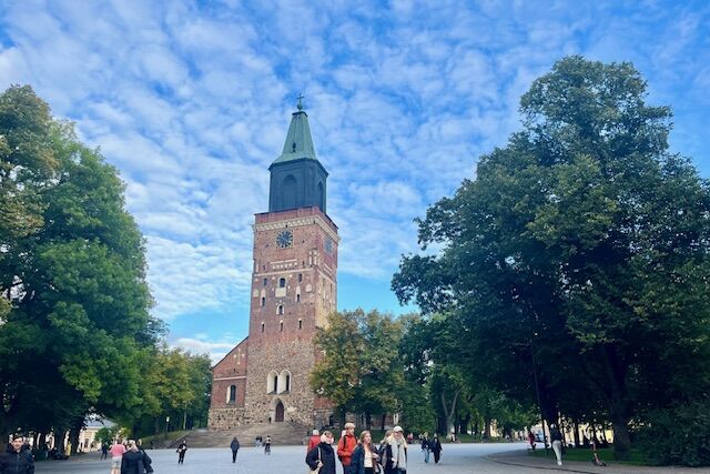Turun tuomiokirkko on osa kaupungin pitkää historiaa. Kuva: Elina Oksanen