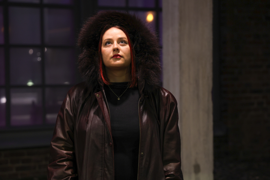 Pop-jazz-laulajaksi valmistuvaa Kaisla Huhdanpäätä huolestuttaa keikkojen huono saatavuus. Kuva: Ilmari Viitasalo