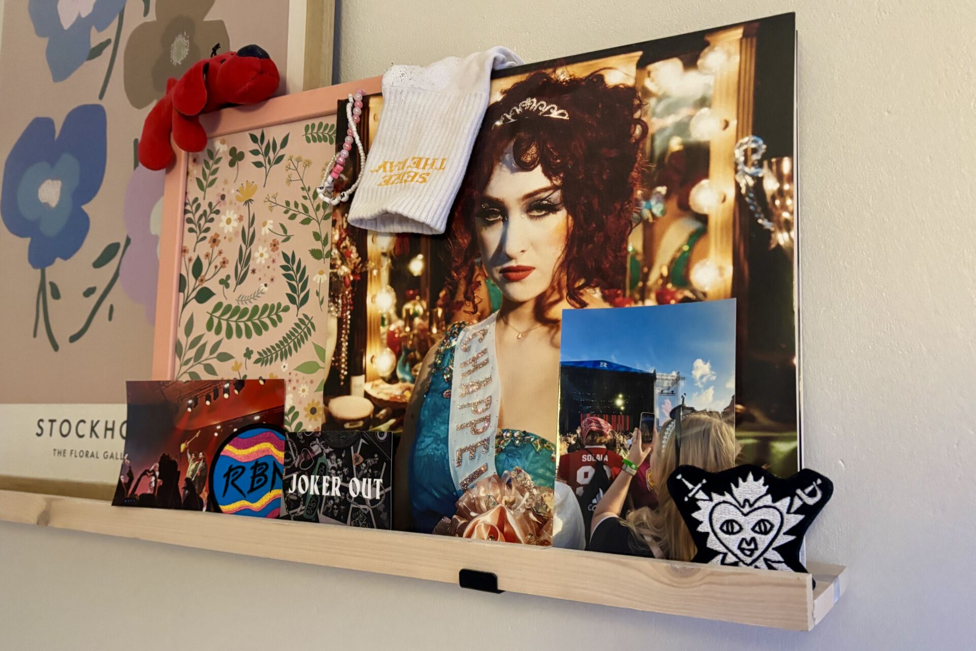 Fanituotteiden hankkiminen on osa fanikulttuuria. Kuva: Viivi Saine