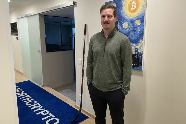 Northcrypto Oy perustettiin vuonna 2018, reilu puoli vuotta Ville Runolan loukkaantumisen jälkeen. Kuva: Anniina Kankaanpää