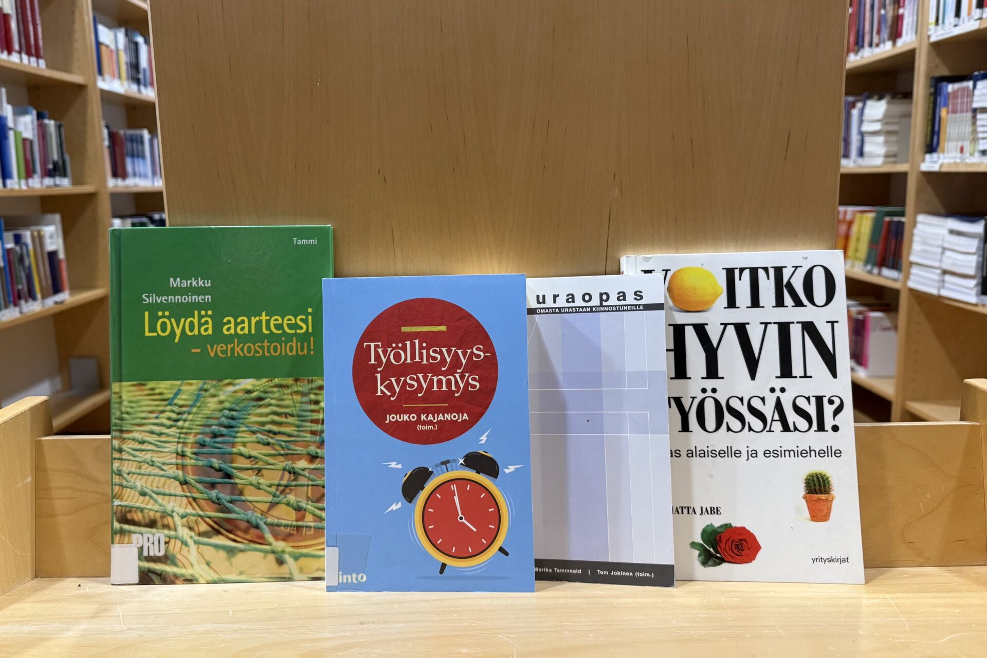 Työllistymiseen voi hakea apua esimerkiksi työvoimaviranomaisilta. Kuva: Tilda Karus