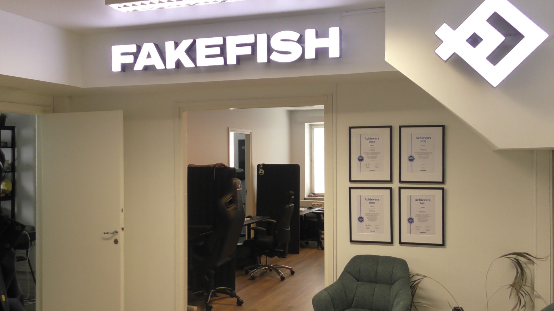 Fake Fish studio sijaitsee aivan Turun keskustassa. Kuva: Aleksandr Shamilov