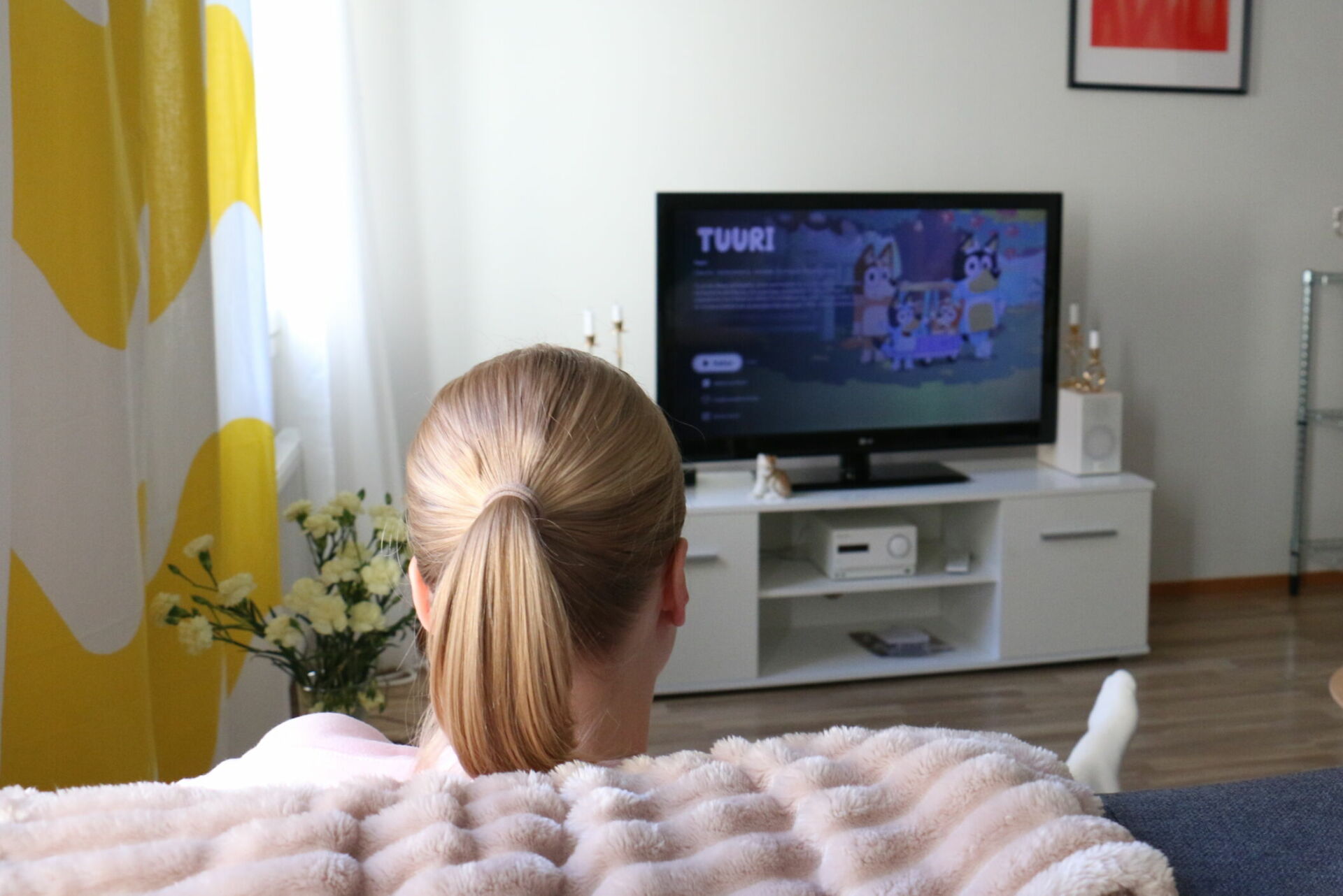 Bluey (suomeksi Tuuri) rikkoo stereotyyppistä tyttöyden mallia. Kuva: Essi Frisk